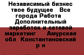 Независимый бизнес-твое будущее - Все города Работа » Дополнительный заработок и сетевой маркетинг   . Амурская обл.,Константиновский р-н